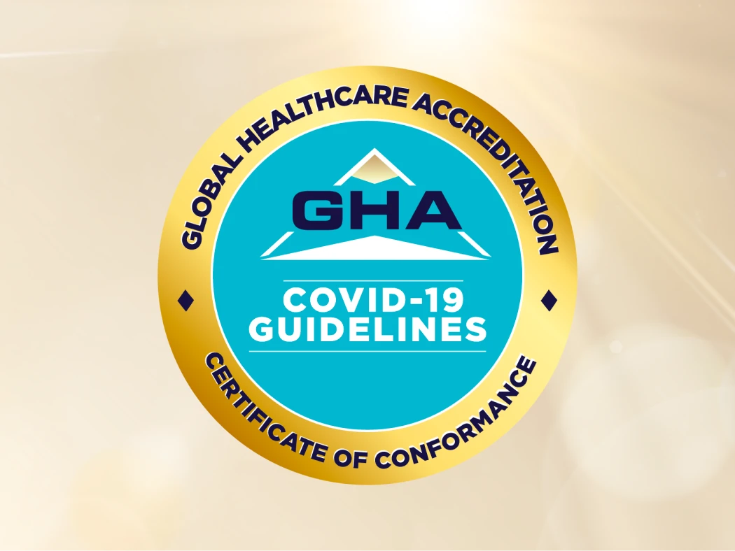 มาตรฐาน GHA’s COVID -19 (Global Healthcare Accreditation COVID-19 Guidelines for Medical Travel Programs)